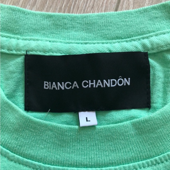 Bianca Chandon Light Green Nightmare T-Shirt - Picture 5 of 7